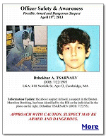 The latest news about the Tsarnaev brothers.